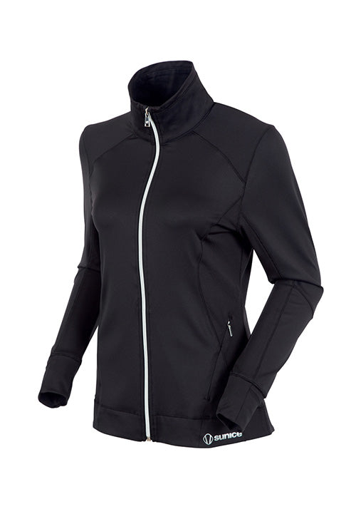 SUNICE ELENA MID-LAYER - BLACK