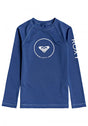 ROXY JNR GIRL BEACH CLASSIC LS RASHSHIRT NAVY