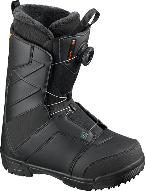 SALOMON FACTION BOA BLACK RED