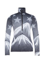 GOLDBERGH FAMKE SKI PULLY - DOTTY BLACK/WHITE
