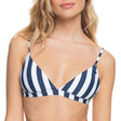 ROXY PARALLEL PARADISO TRI BIKINI REVERSIBLE TOP