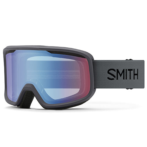 SMITH FRONTIER CHARCOAL BLUE SENSOR MIRROR ASIAN FIT