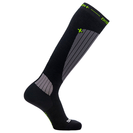 DISSEN+ SKI GFX COMPRESSION DL WOOL SOCK
