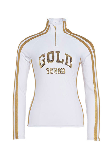 GOLDBERGH GOBLET SKI PULLY - WHITE/GOLD