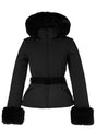GOLDBERGH GISELLE JACKET FAUX FUR - BLACK