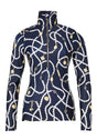 GOLDBERGH VIVIENNE SKI PULLY - FRENCH NAVY