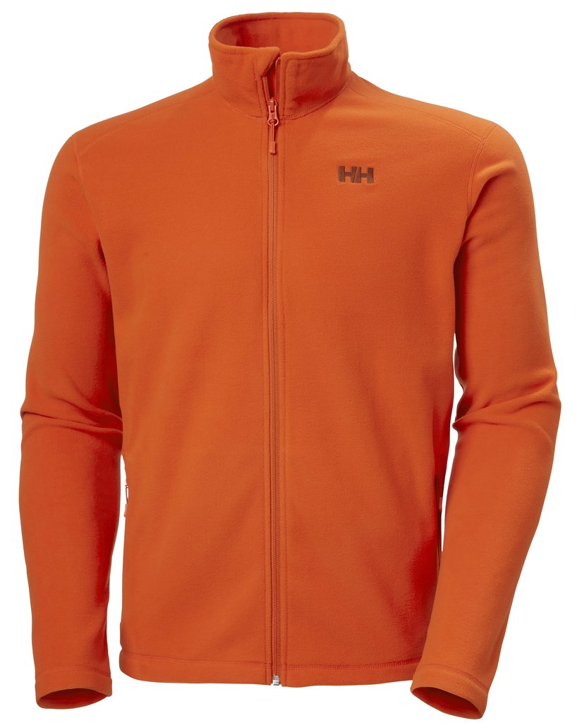 HELLY HANSEN MS DAYBREAKER ZIP FLEECE JKT PATROL ORANGE
