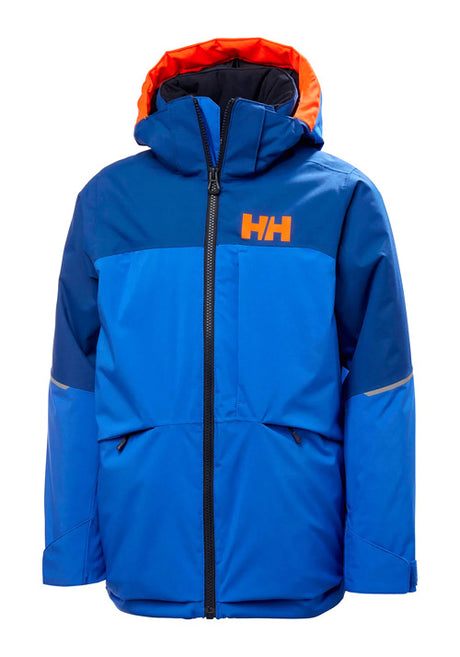 HELLY HANSEN JNR SUMMIT JACKET - COBALT