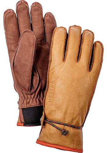 HESTRA WAKAYAMA COWHIDE GLOVE CORK/BROWN