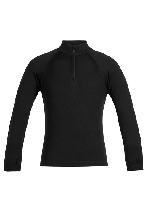 ICEBREAKER KIDS TECH LS 1/2 ZIP