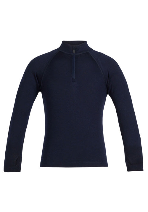 ICEBREAKER KIDS TECH LS 1/2 ZIP