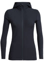 ICEBREAKER WS DESCENDER LS ZIP MIDNIGHT NAVY