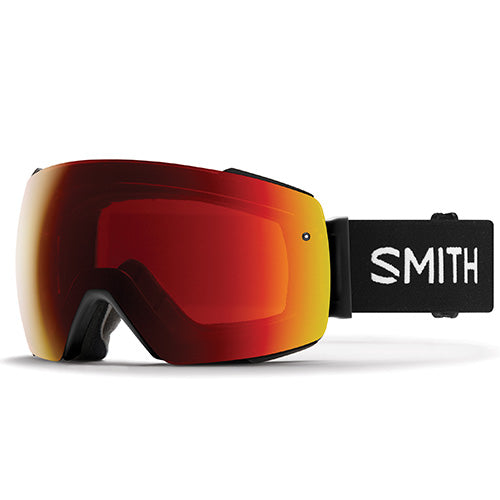 SMITH I/O MAG BLACK CHROMAPOP SUN RED + STORM YELLOW FLASH