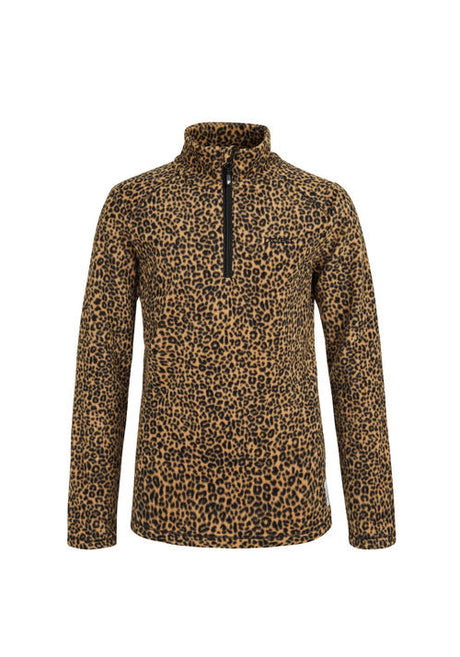 PROTEST JNR MISSY 1/4 ZIP TOP - TORTILLA