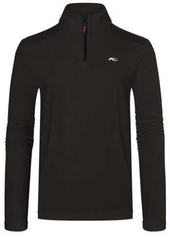 KJUS JNR CHARGER 1/2 ZIP BLACK