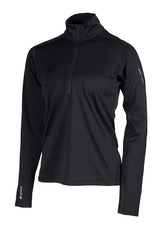 KARBON WS SHIFT II 1/4 ZIP TOP - BLACK