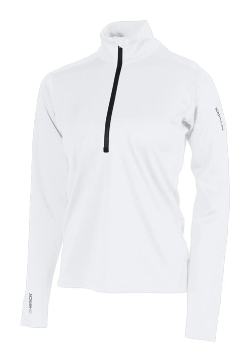 KARBON WS SHIFT II 1/4 ZIP TOP - WHITE