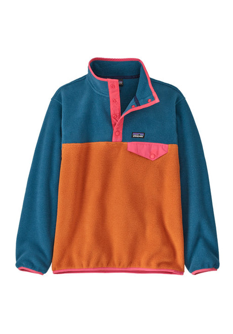 PATAGONIA KIDS LW SYNCH SNAP-T P/O HARMONY ORANGE