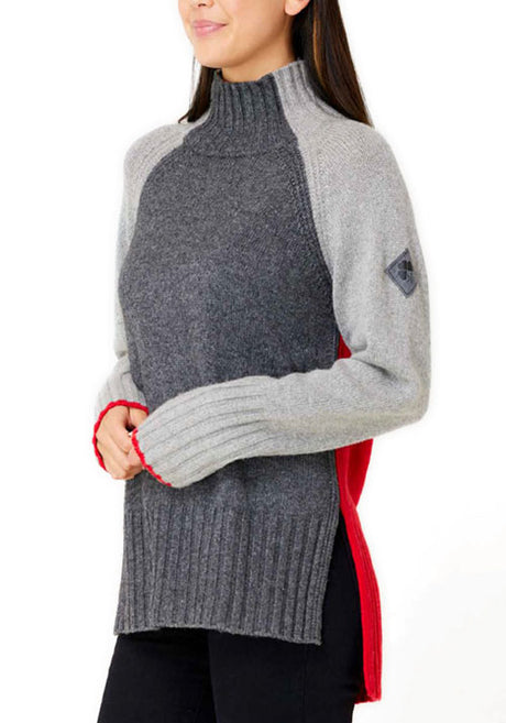 KRIMSON KLOVER KIT TUNIC - CHAR/SILVER