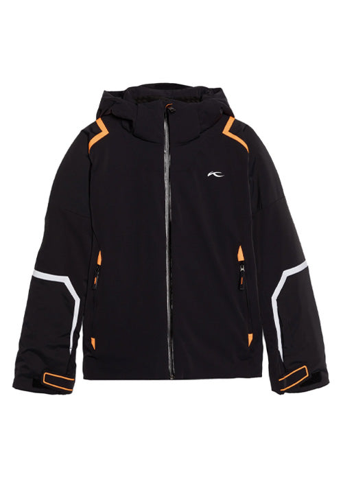 KJUS JNR DOWNFORCE JACKET BLACK