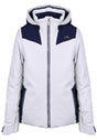 KJUS JNR FORMULA JACKET - WHITE/ATLANTA BLUE