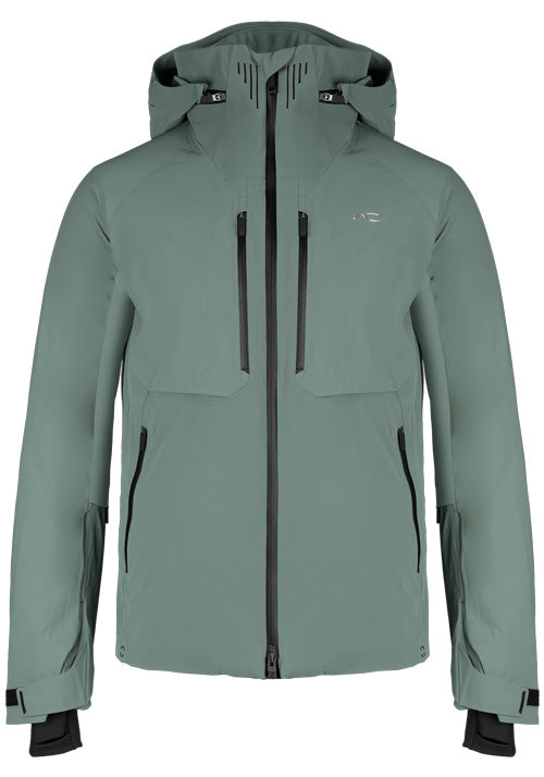 KJUS MS LIGETY JACKET-GREEN SMOKE