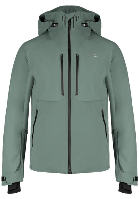 KJUS MS LIGETY JACKET-GREEN SMOKE