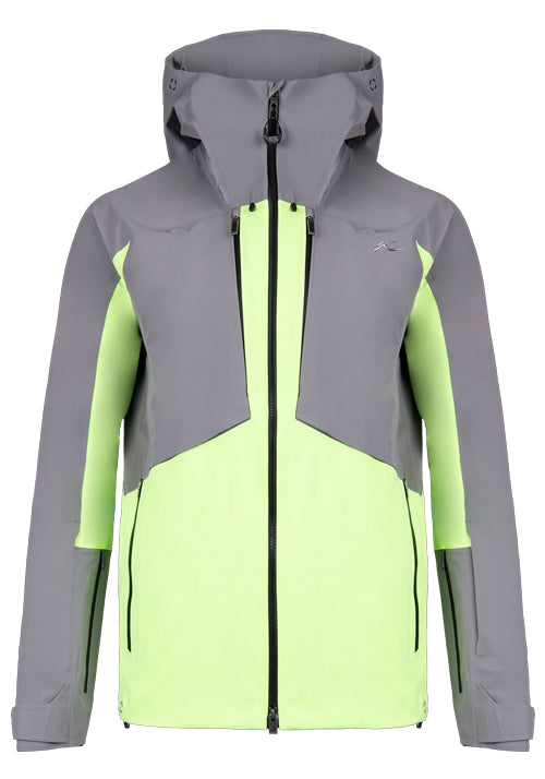 KJUS MS LUCAS FRX SHELL JKT-LIMELIGHT/PEWTER
