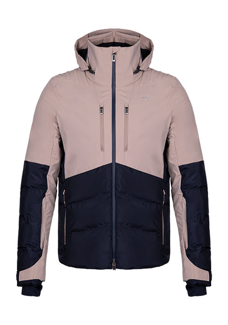 KJUS MS PIVOT JACKET - ALMOND/DEEP SPACE