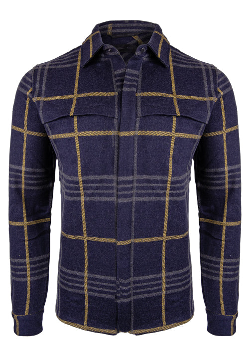 KJUS MS YELLOWSTONE SHIRT-DEEPSPACE