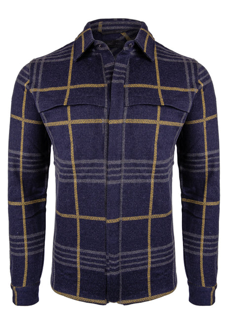 KJUS MS YELLOWSTONE SHIRT-DEEPSPACE