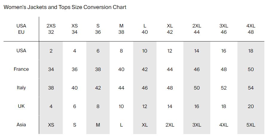Size Guide
