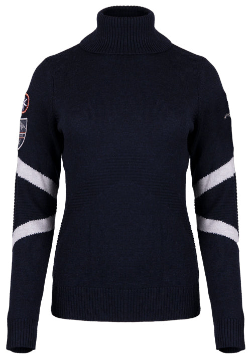 KJUS WS RETRO PATCH SWEATER