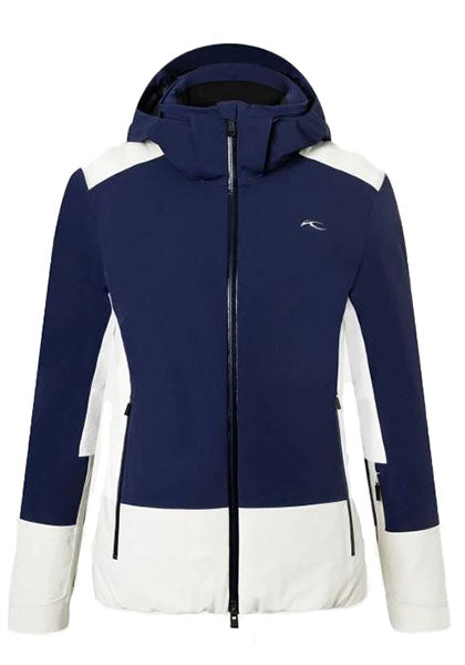KJUS WS LAINA JACKET ATLANTA BLUE/PEBBLE ROCK