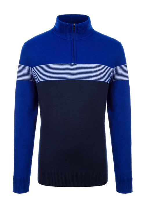 MEISTER MS SCOTT KNIT-PRISM BLUE/NAVY