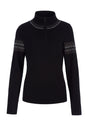 MEISTER WS HANNAH 1/2 ZIP KNIT - BLACK