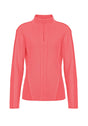 MEISTER WS ROWAN ZIP KNIT - PINK CORAL