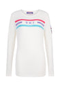 MEISTER WS SKI KNIT CREW - WHITE CLOUD PASTELS