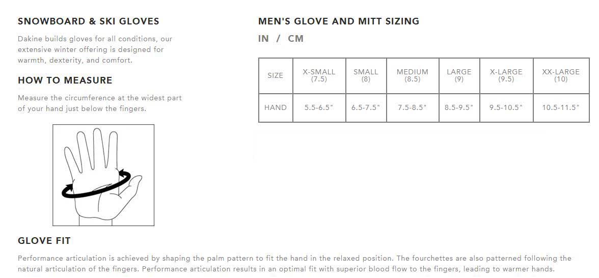 DAKINE BARON MITT