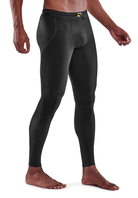 SKINS SERIES 3 MENS THERMAL LONG TIGHTS BLACK