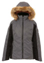XTM MERIBEL KIDS JACKET BLACK GEO