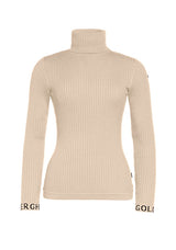 GOLDBERGH MIRA LONG SLEEVE KNIT - CHAMPAGNE