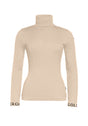 GOLDBERGH MIRA LONG SLEEVE KNIT - CHAMPAGNE