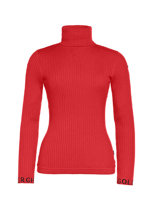 GOLDBERGH MIRA LONG SLEEVE KNIT - FLAME