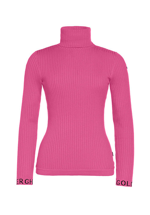 GOLDBERGH MIRA LONG SLEEVE KNIT - PASSION PINK