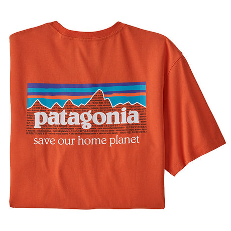 PATAGONIA MS P6 MISSION TEE METRIC ORANGE
