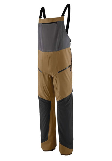 PATAGONIA MS SNOWDRIFTER BIB GRAYLING BROWN