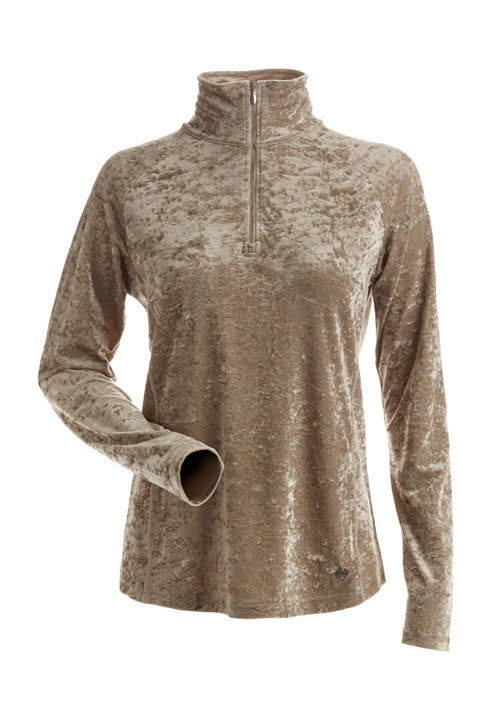 NILS CHLOE T-NECK - SANDSTONE