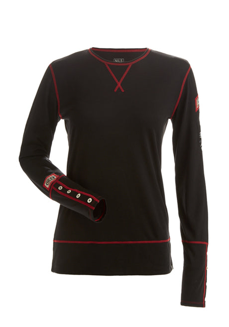NILS ELLIE TOP - BLACK