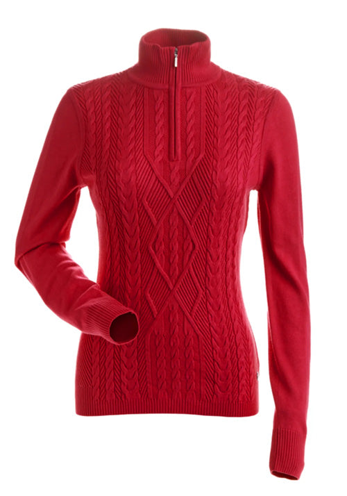 NILS KILLINGTON SWEATER  - RED